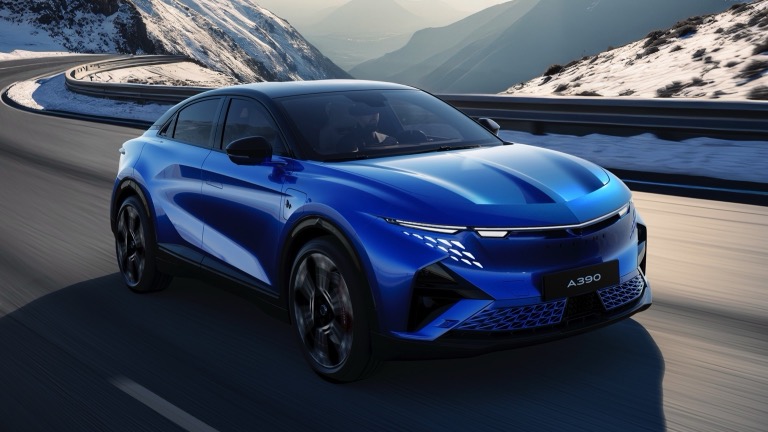 2026 Alpine A390 GT electric car