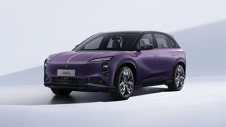 2025 Hongqi E-HS7 electric car